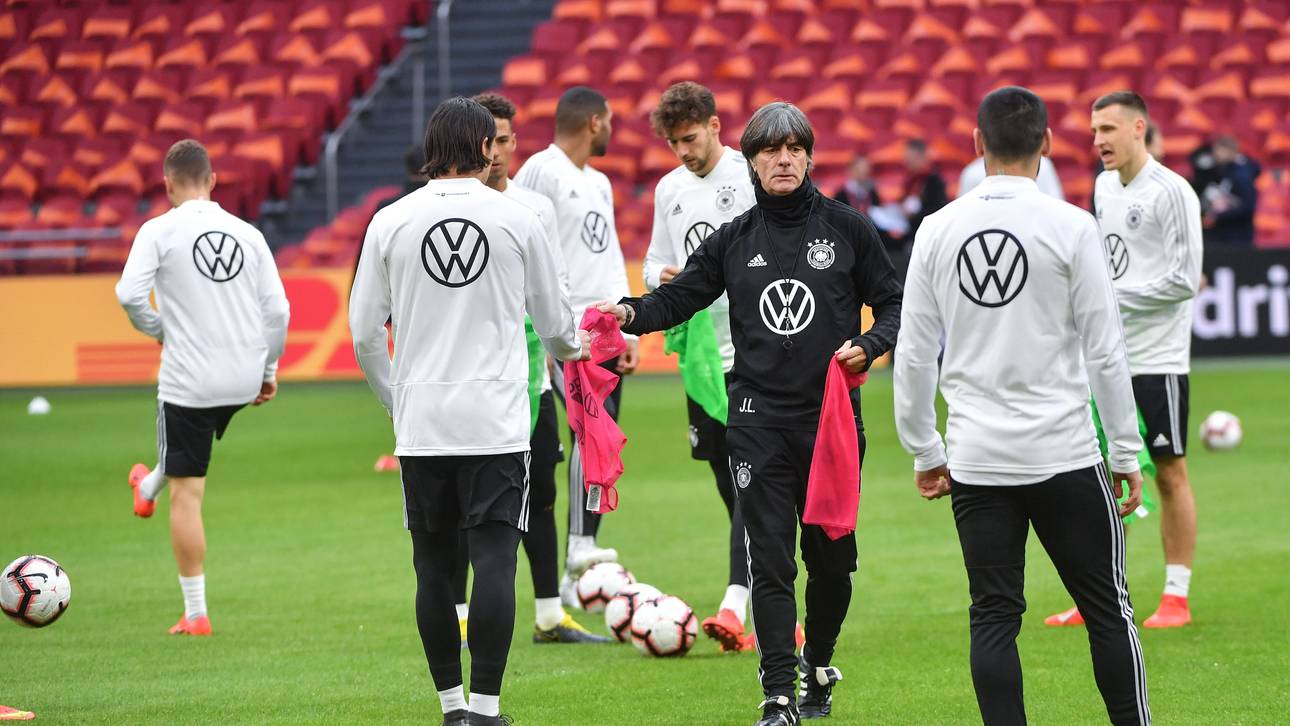 Trainingsspiel des DFB live im TV