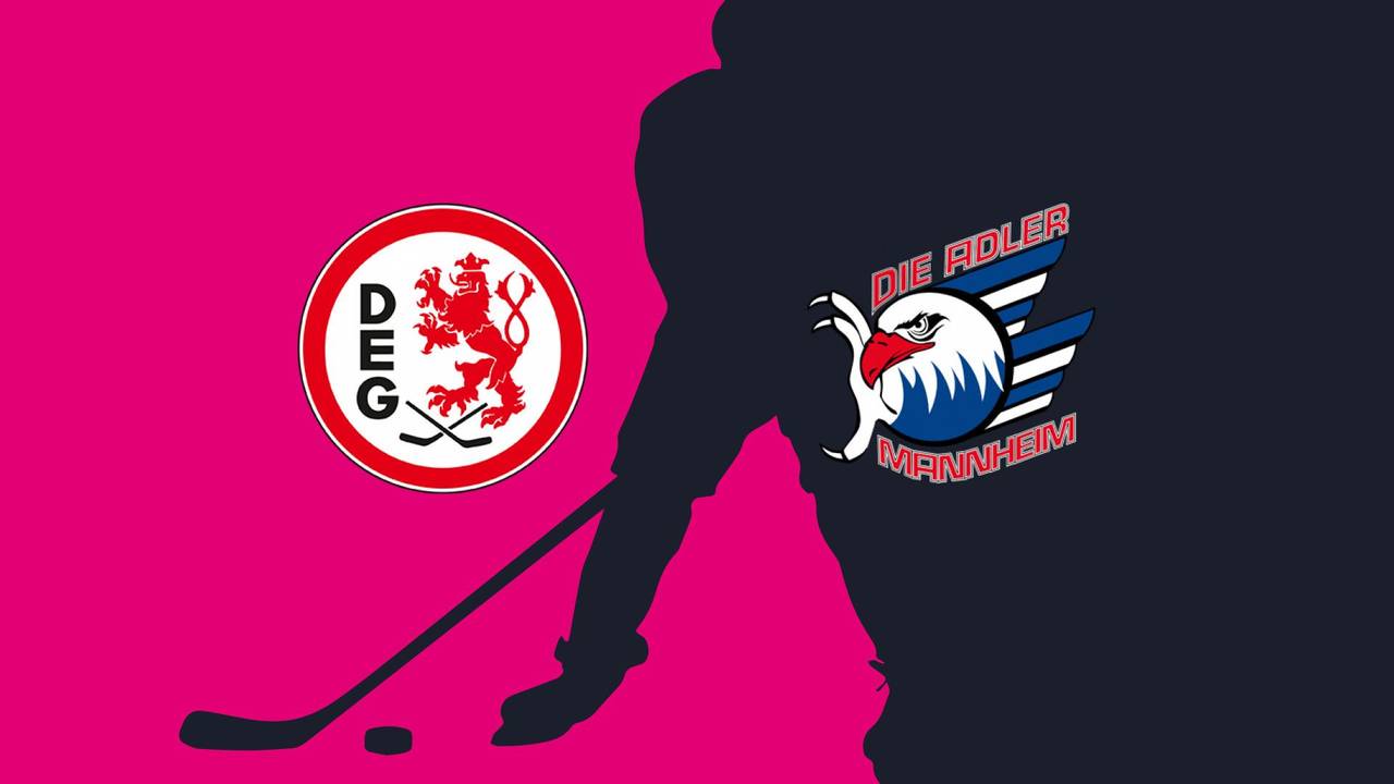 Düsseldorfer EG - Adler Mannheim: Tore und Highlights | PENNY DEL