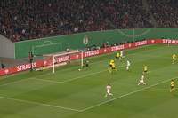 Borussia Dortmund verliert das Viertelfinale im DFB-Pokal bei RB Leipzig und scheidet aus dem Wettbewerb aus. Damit ist der BVB nur noch in der Bundesliga im Titelrennen vertreten.
