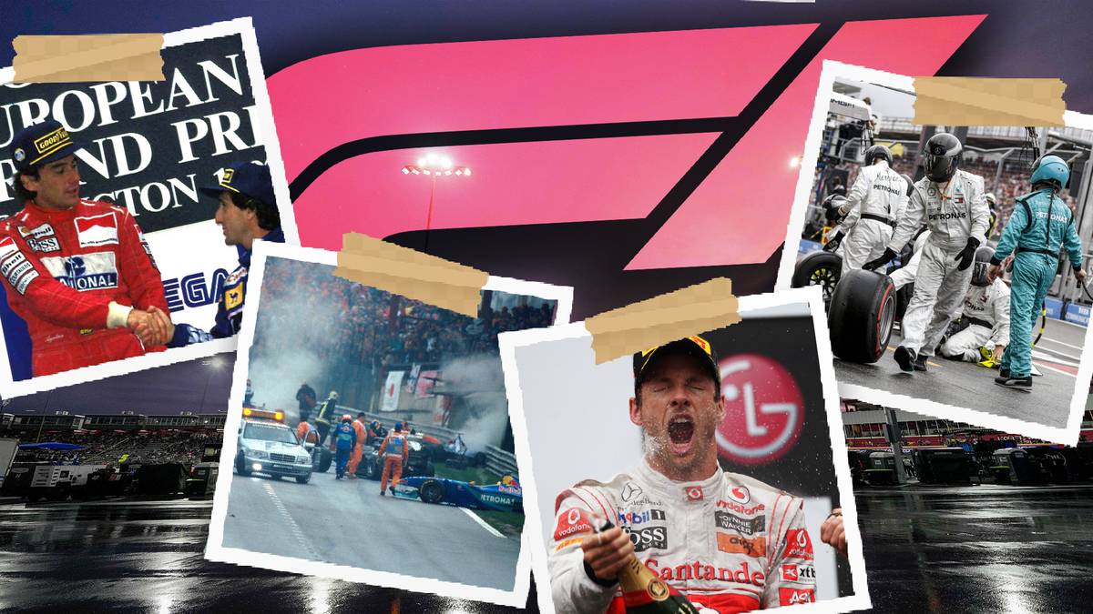 Chaotisch und legendär: Die 5 besten Regenrennen der F1-Geschichte