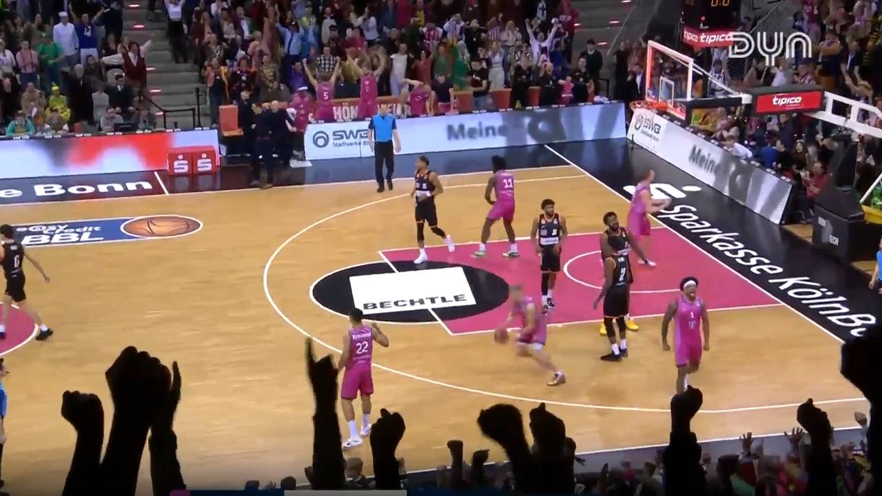 BBL: Bonn setzt Siegesserie fort