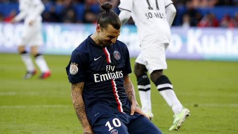 Zlatan Ibrahimovic spielt seit 2012 bei Paris St. Germain