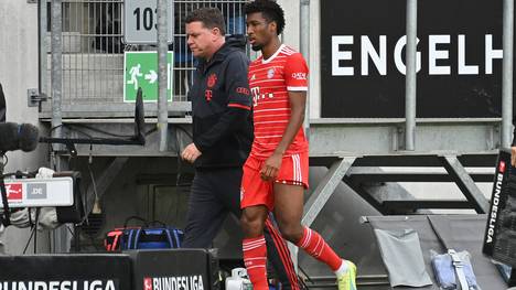 Kingsley Coman musste beim 2:0-Sieg gegen die TSG Hoffenheim in der 61. Spielminute angeschlagen ausgewechselt werden. Er verschwand, begleitet von einem Betreuer, umgehend in der Kabine. 