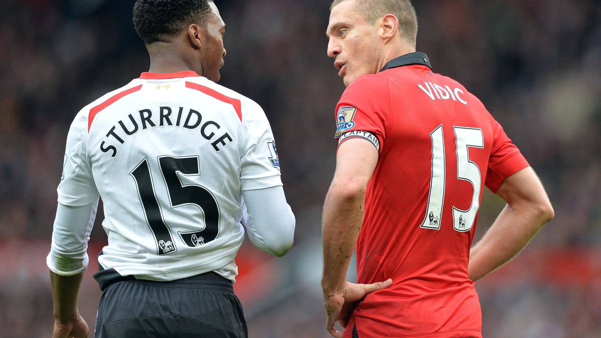 Der Serbe Nemanja Vidic organisierte acht Jahre lang die Abwehr. 2014 wechselte er zu Inter Mailand