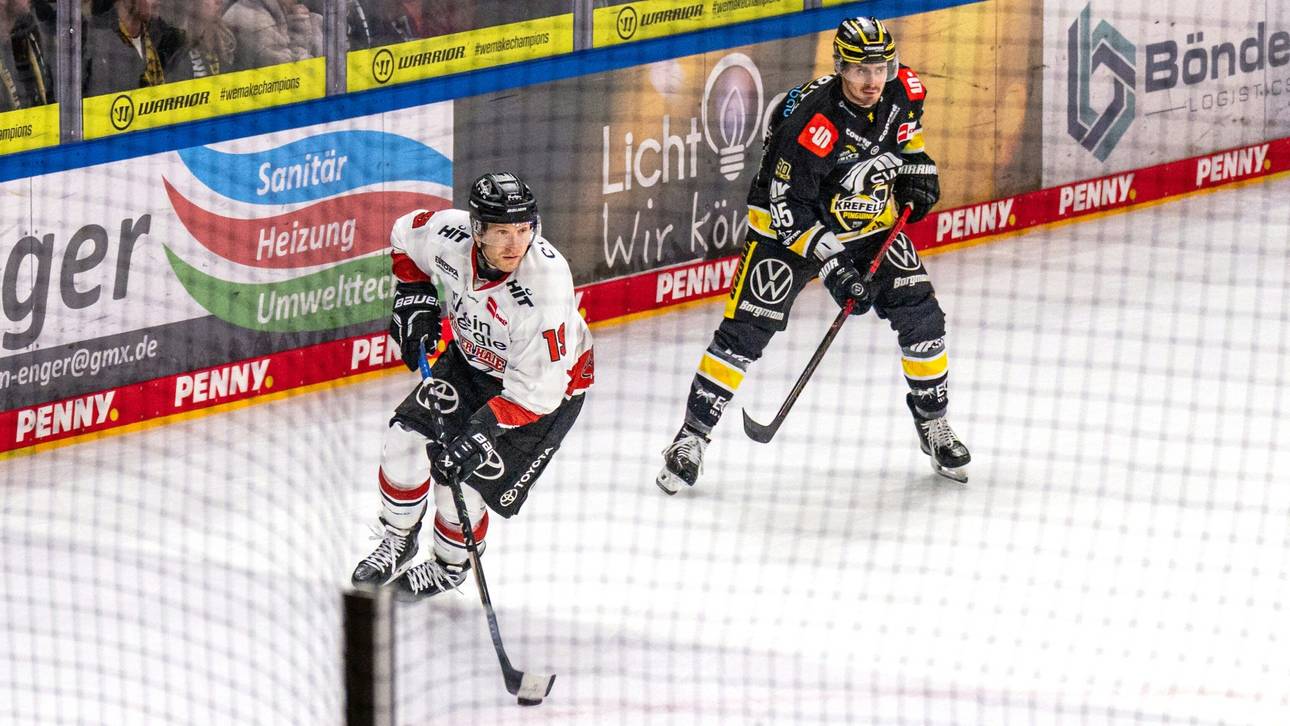 DEL: Köln gewinnt West-Derby in Krefeld