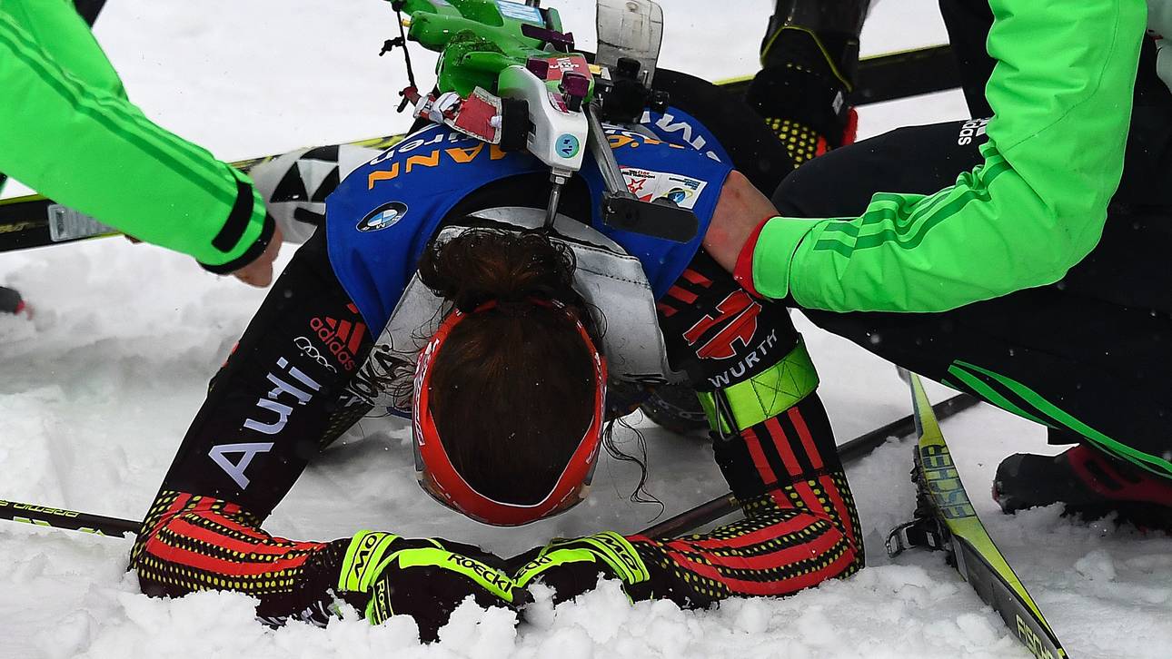 Erneut Schwächeanfall bei Dahlmeier