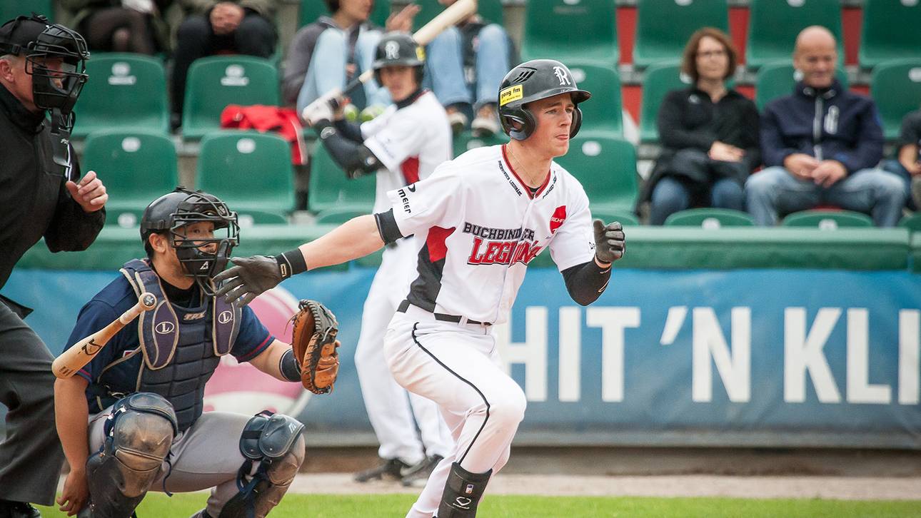 Pascal Amon im Einsatz für Regensburg