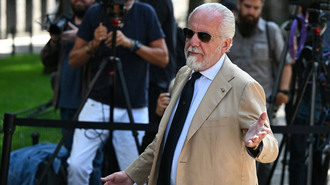 Napoli-Präsident Aurelio De Laurentiis muss sich vor Gericht verantworten