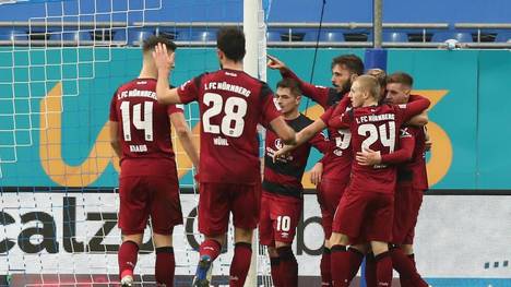 Der 1. FC Nürnberg feiert einen dramatischen Sieg beim SV Darmstadt