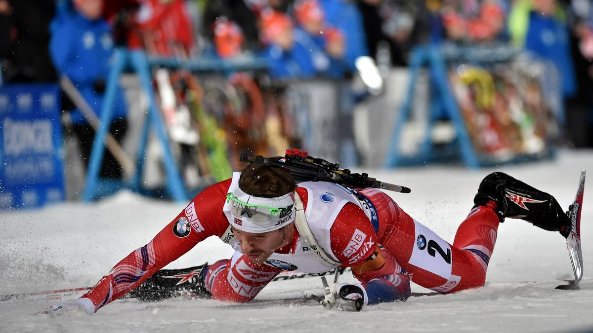 Bruchlandung: Die hoch gehandelten Norweger um Emil Hegle Svendsen landen hinter Deutschland auf Platz 2