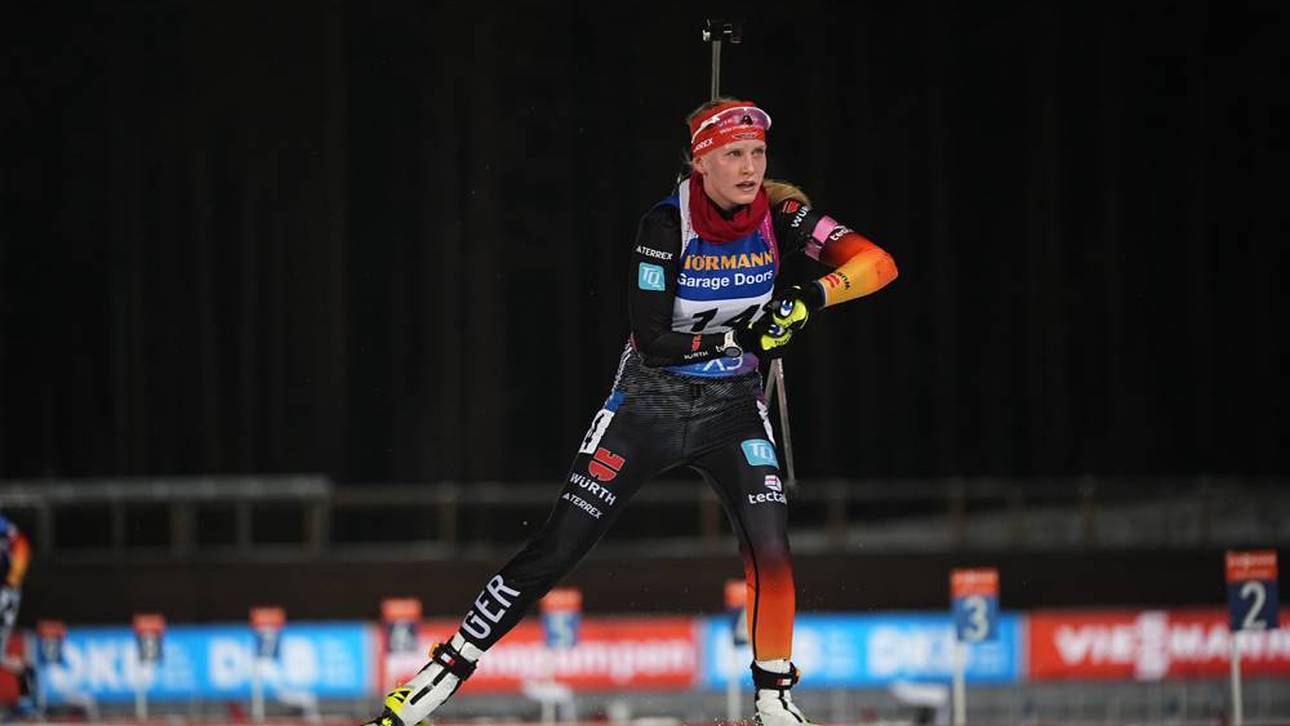 Julia Tannheimer zeigte eine eindrucksvolle Leistung im Biathlon-Weltcup