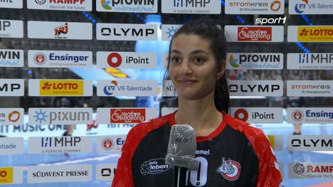 Tolle Anspiele, wichtige Tore - Fatos Kücükyildiz drückt dem Halbfinale im DHB-Pokal der Frauen ihren Stempel auf. Die Schwedin lobt das Team für die geschlossene Vorstellung.