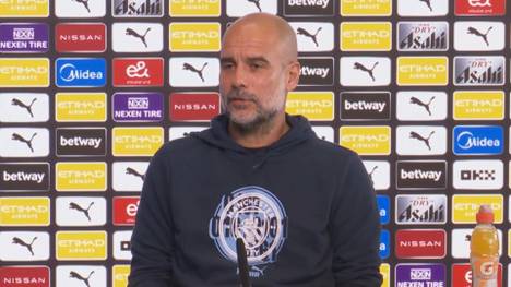 Mittelfeld-Star Rodri hat sich eine Horror-Verletzung zugezogen. Auf der Pressekonferenz verrät City-Trainer Pep Guardiola die Details.