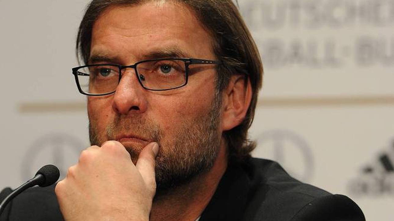 Jürgen Klopp bei einer DFB-Tagung mit Bundesliga-Cheftrainern 2013