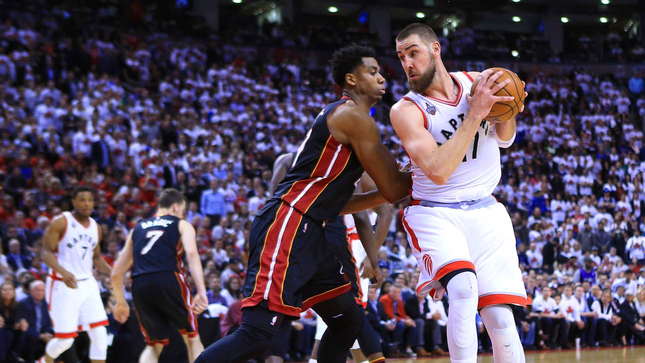 Raptors und Heat verlieren Center