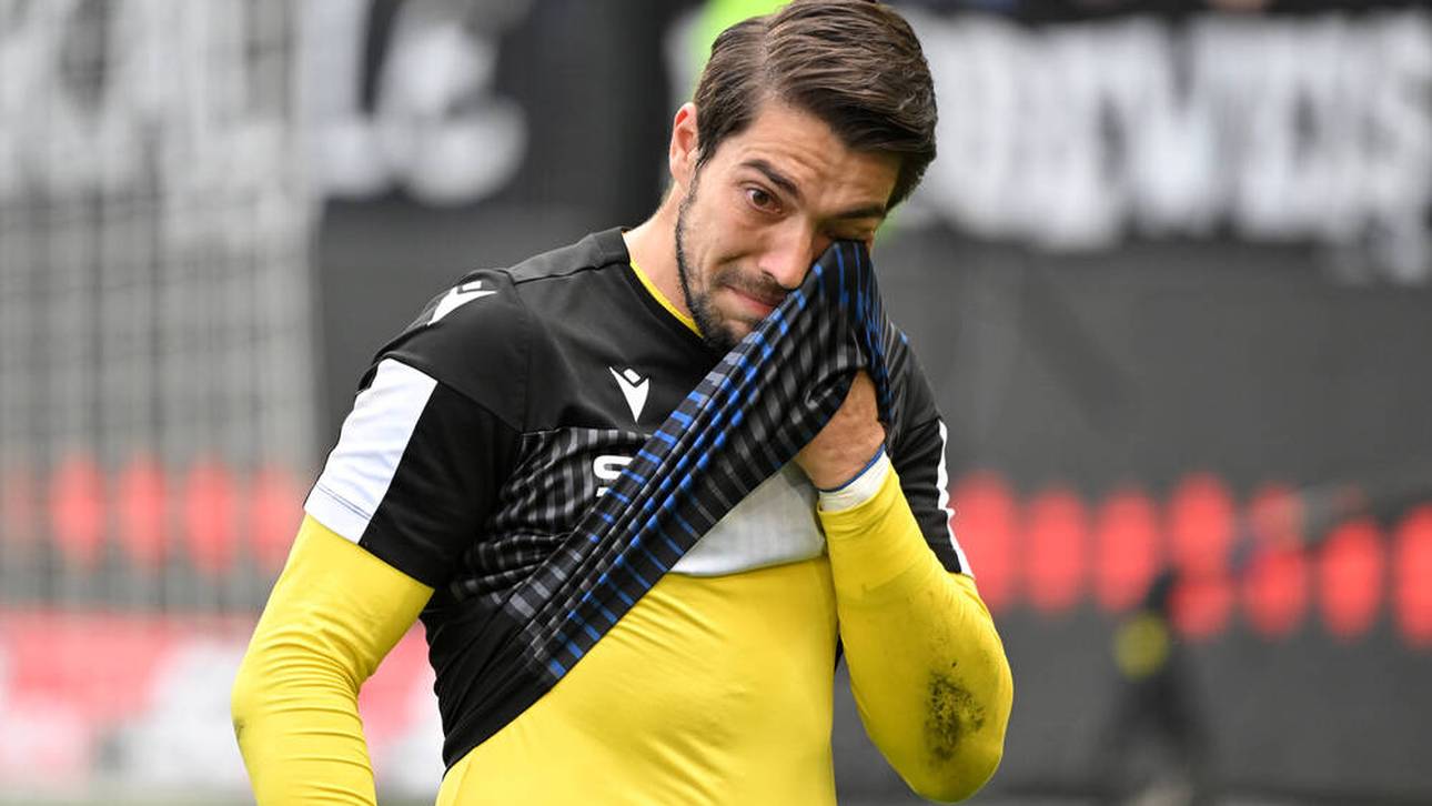Tränenabschied von Arminia-Keeper