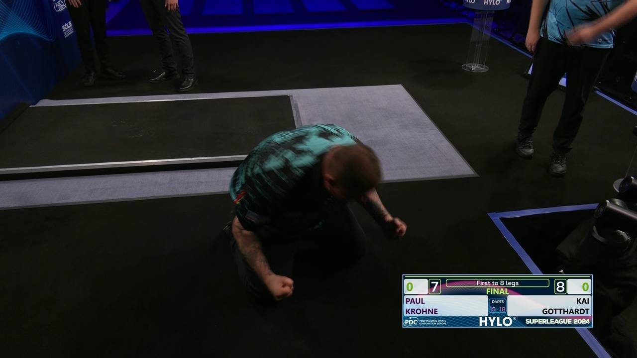 Darts: Irrer Thriller! Er fährt für Deutschland zur WM