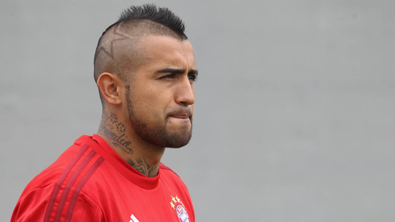 Vidal wieder im Bayern-Training