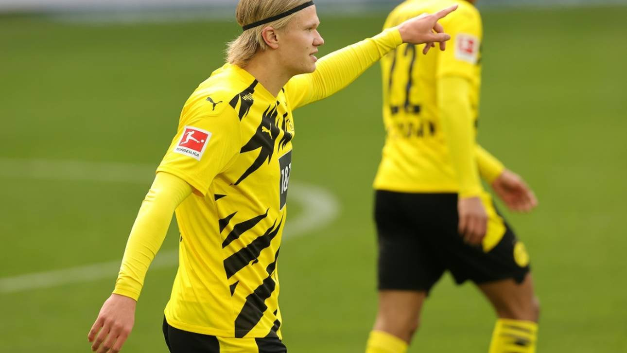 Dortmund startet im Pokalfinale mit Haaland