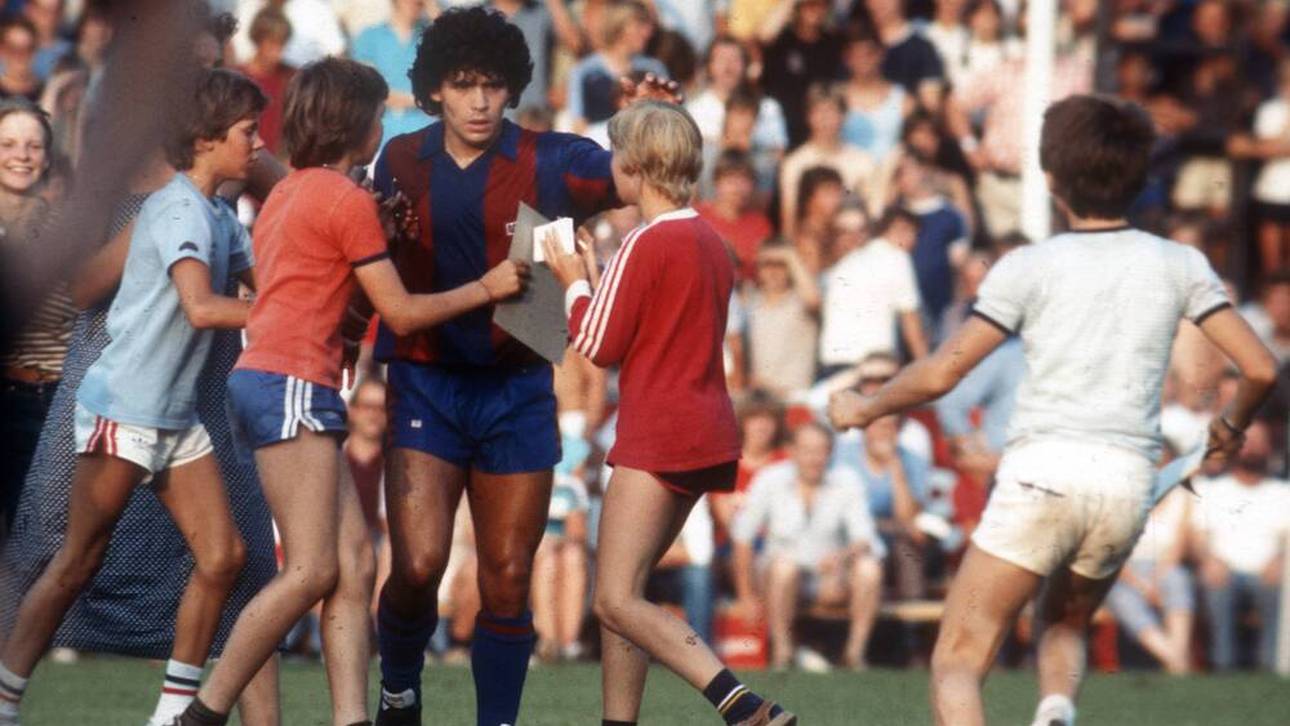 Der Hype um Diego Maradona war groß in der beschaulichen Provinz Meppen. 