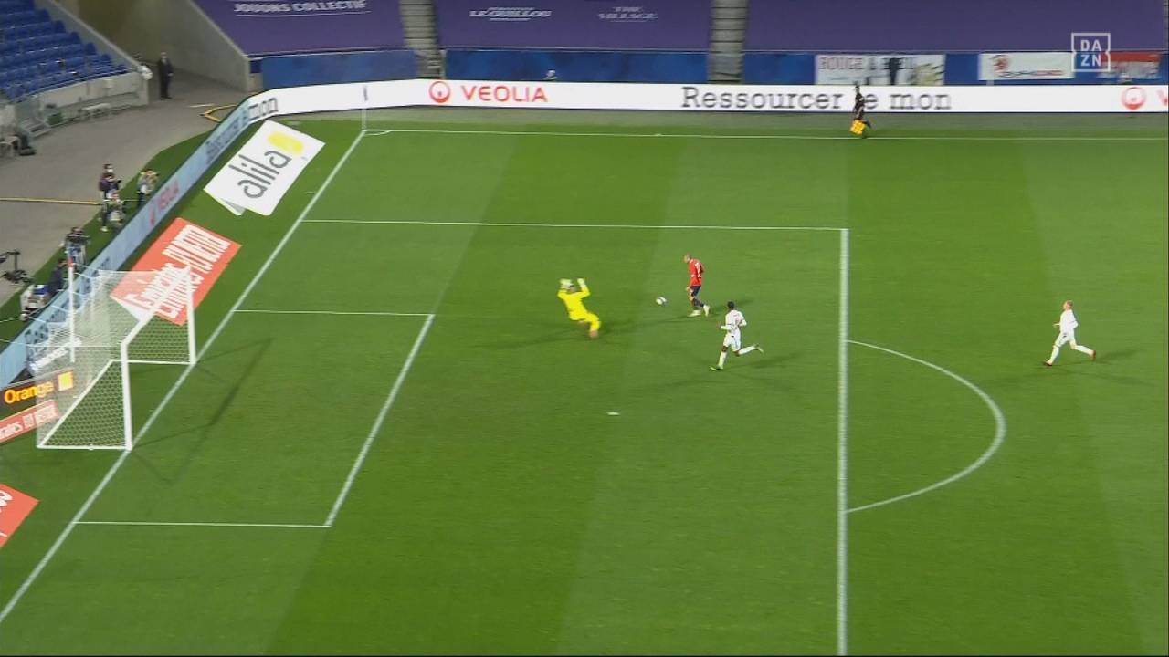 Olympique Lyon - OSC Lille (2:3): Tore und Highlights | Ligue 1