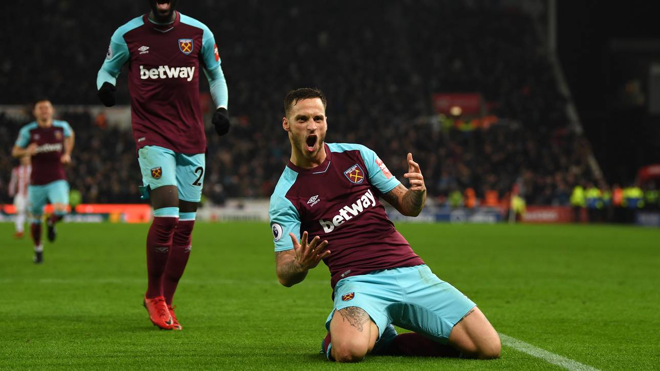 Marko Arnautovic feierte den Treffer gegen seinen Ex-Klub ausgelassen