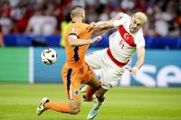 Bei der EM 2024 in Deutschland wird das vierte und damit letzte Viertelfinale zwischen den Niederländern und der Türkei ein echter Krimi. Am Ende jubelt Oranje. 