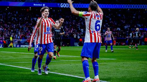 Atletico Madrids Angreifer Julian Alvarez wird zum Spieler des Monats gewählt. Der Argentinier erinnert sich an seinen Champions-League-Auftritt gegen Frankfurt und huldigt zudem Antoine Griezmann.
