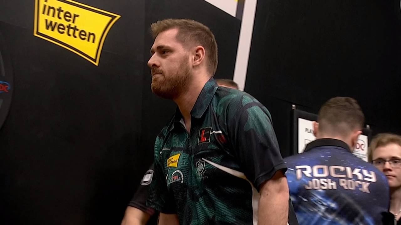 German Darts Grand Prix: Berry van Peer besiegt Josh Rock mit 6:3