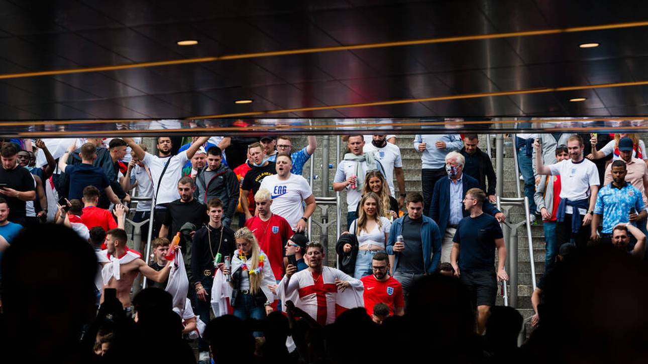 EM 2021: Mehrere Festnahmen nach Fan-Randale vor Wembley-Stadion