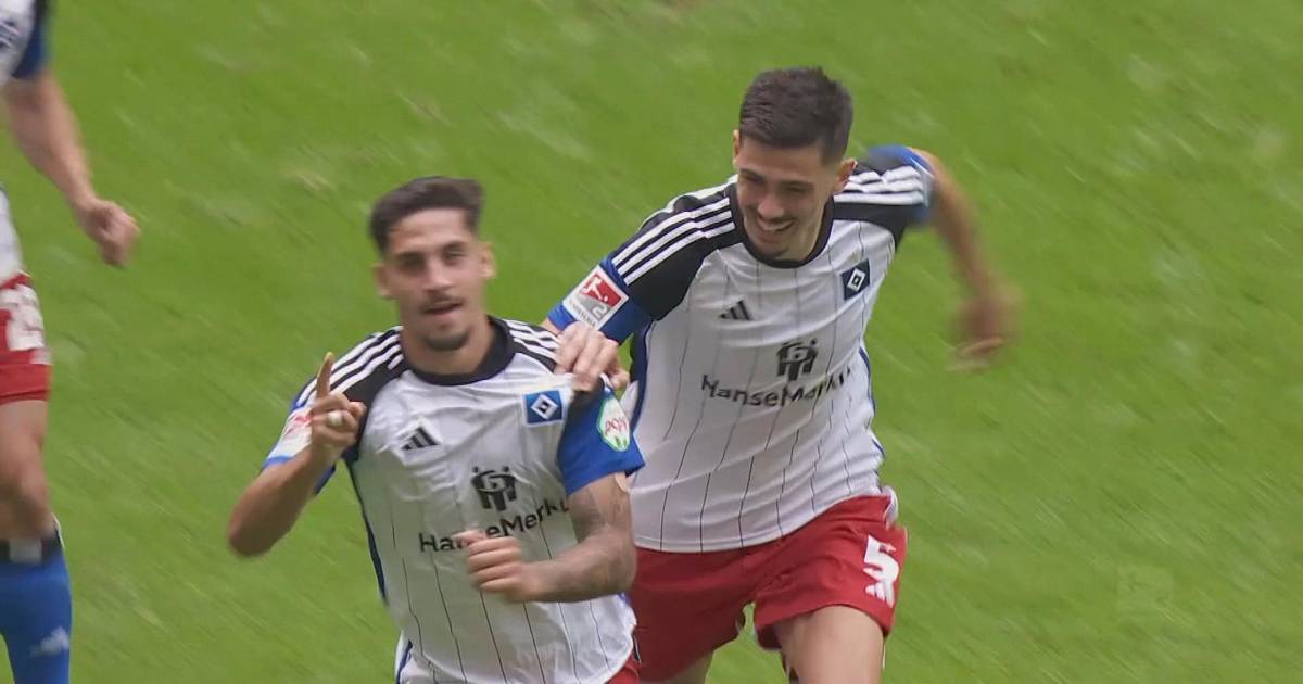 Hamburger SV – Hansa Rostock (2:0): Tore & Highlights | 2. Bundesliga – SPORT1