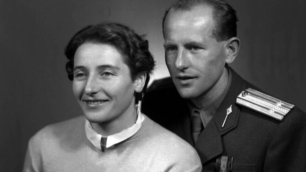 Emil Zatopek und Frau Dana in ihrem großen Jahr 1952