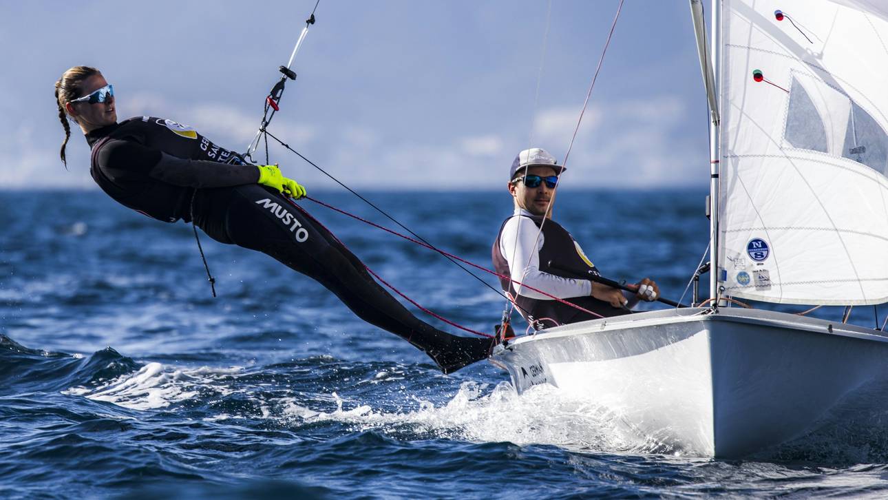 Olympia: Diesch/Markfort segeln im 470er-Mixed