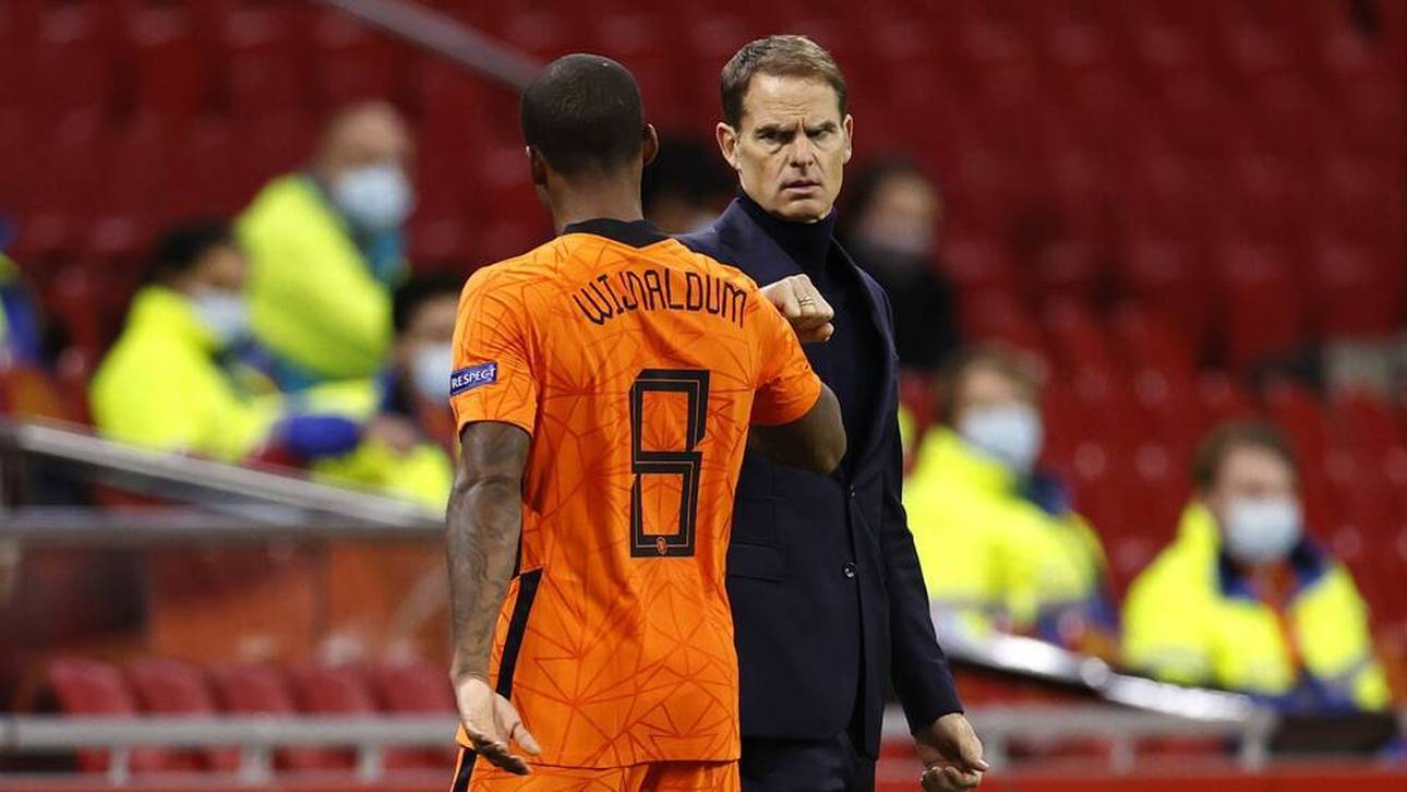 Sieg für de Boer, Italien Erster