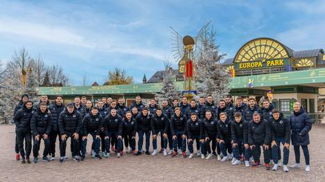 Das bosnische Team im Europa-Park