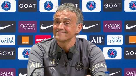 Die Saga um Kylian Mbappé bei Paris Saint-Germain geht weiter. Auf die Frage, ob der Superstar am Wochenende spielen werde, antwortet Trainer Luis Enrique schnippisch.