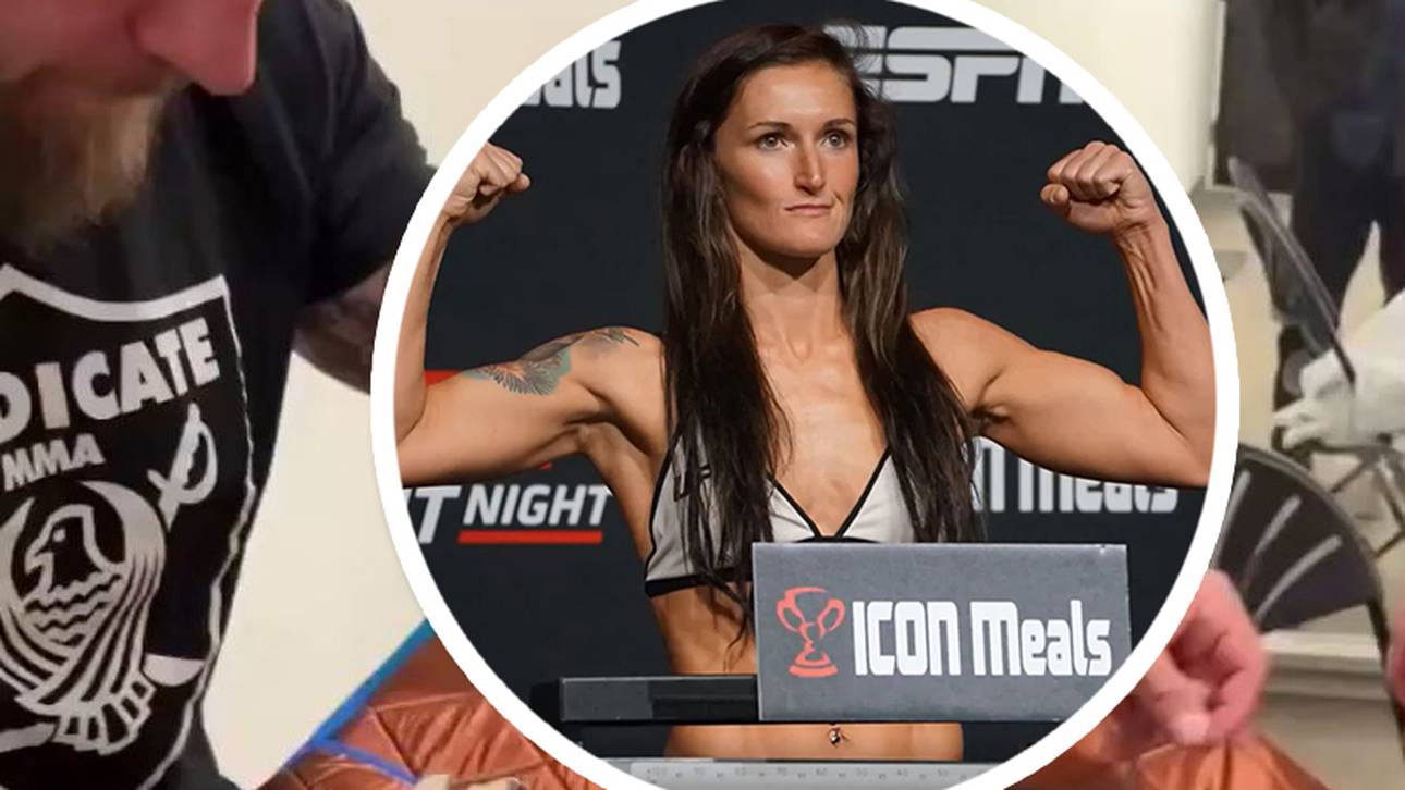 Haare ab! UFC-Kämpferin greift zu ungewöhnlichen Mitteln