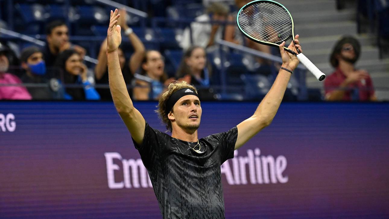 Zverev im Achtelfinale von New York