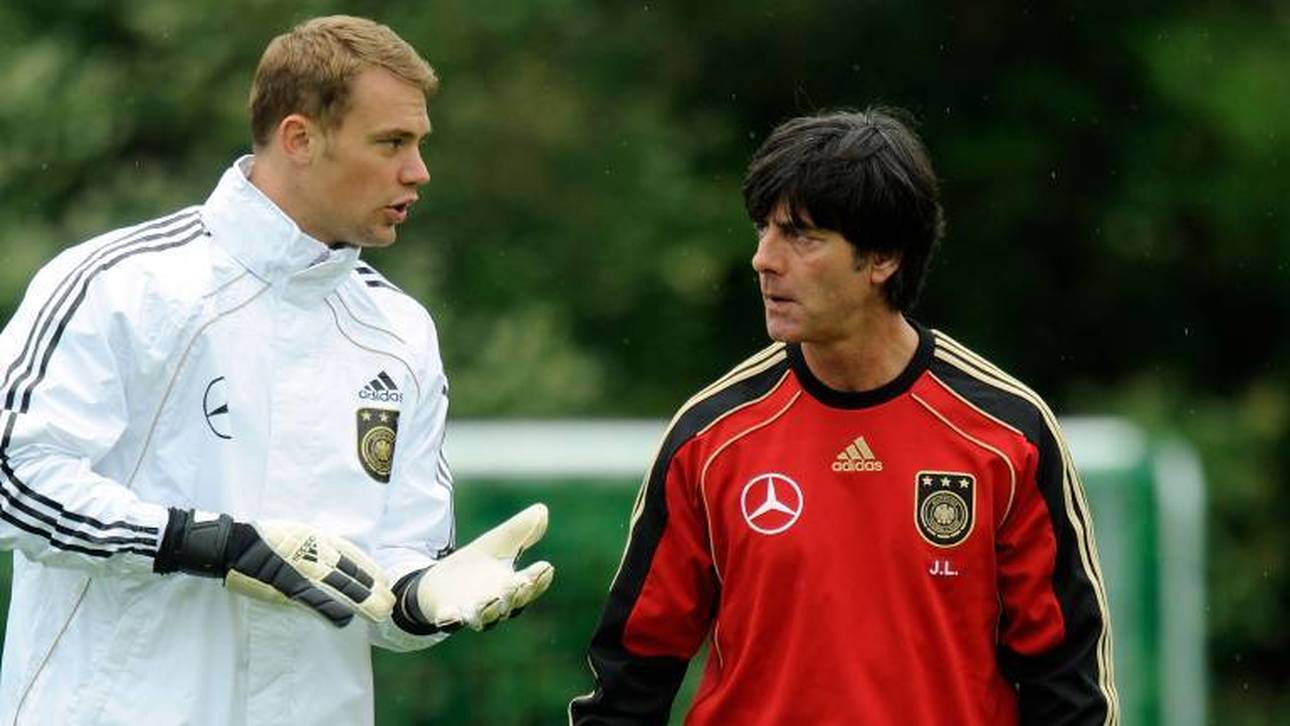 So verabschiedet Neuer Löw