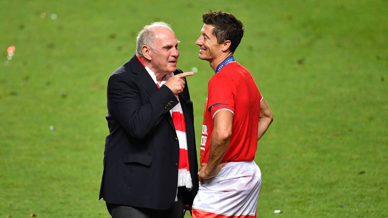 Hoeneß schwärmt von Lewandowski