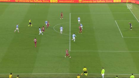 Im Rom-Derby glänzen Ex-Barca-Star Pedro und ein ehemaliges Bundesliga-Duo: Edin Dzeko und Henrikh Mkhitaryan sorgen in Ko-Produktion für das Führungstor.