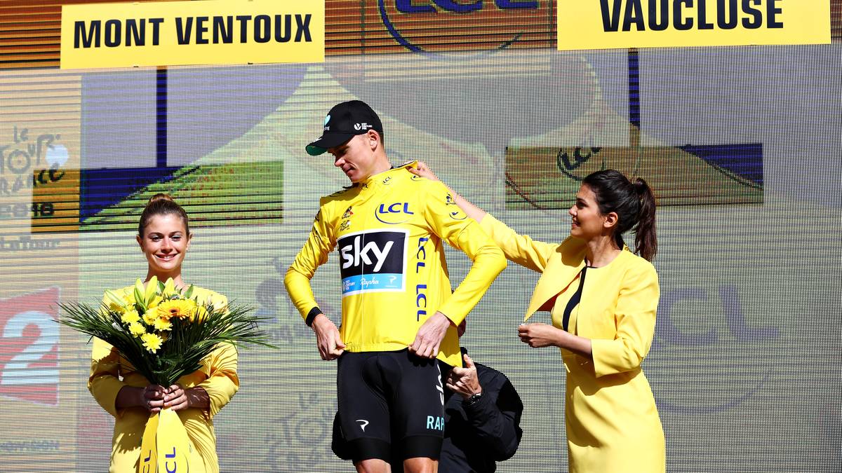 Somit gab es doch noch ein Happy-End für den "Jogger" Froome: Auch in die 13. Etappe geht der Brite in Gelb