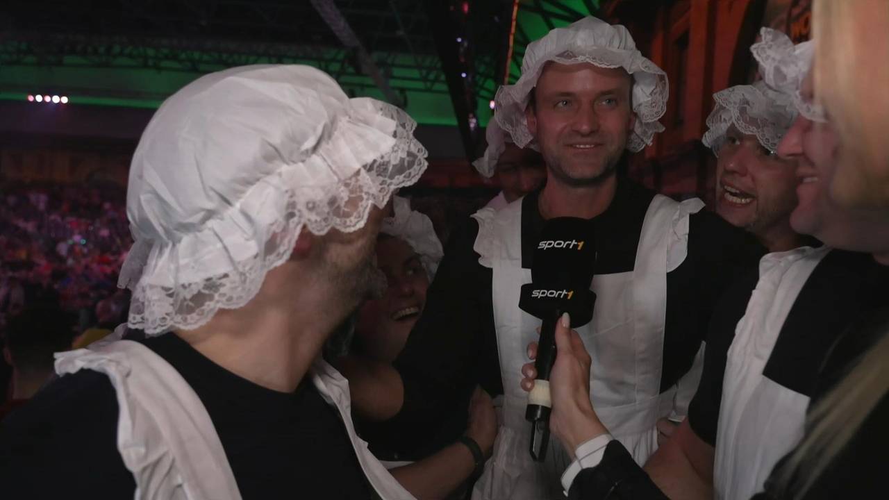 Darts WM 2024: Englische Fans supporten Gabriel Clemens