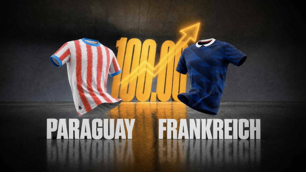 WM-Kracher bei bwin: Quote 100,00 auf Sieg Frankreich gegen Paraguay – so geht’s!
