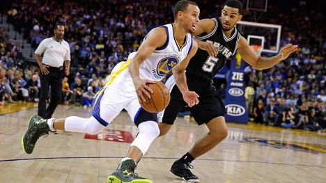 MVP Steph Curry trifft zum Auftakt der NBA auf die Spurs - live auf SPORT1 US