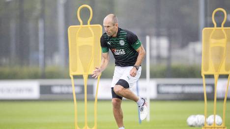 Arjen Robben feiert beim FC Groningen sein Comeback