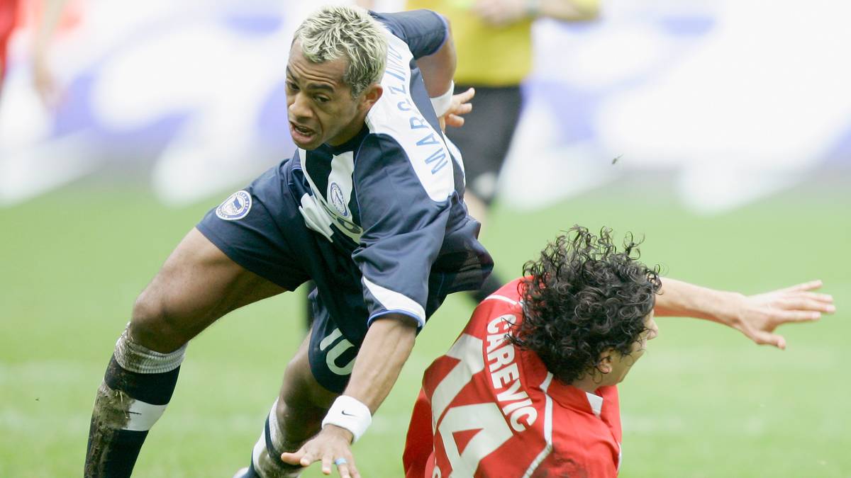 HERTHA BSC: (hier Marcelinho) 37 Jahre - seit 2013/14