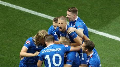 Island erzielte bereits in der sechsten Minute den Ausgleich