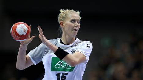 Kim Naidzinavicius spielt in der Handball-Bundesliga beim SG BBM Bietigheim