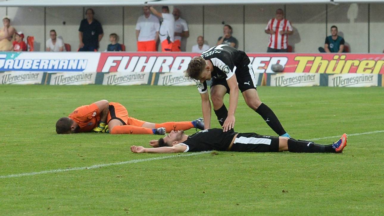 Halles Torwart wird wieder gesund